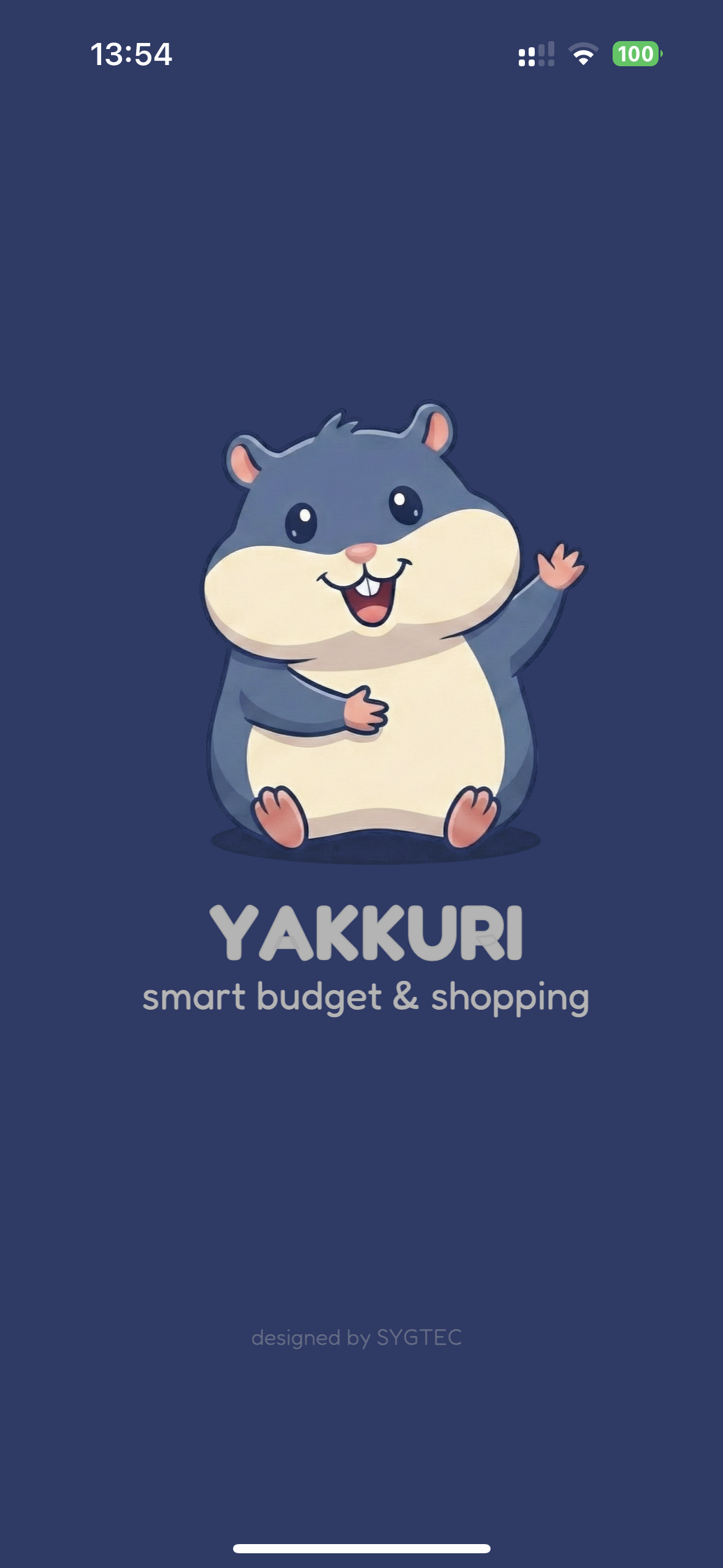 Yakkuri Splash Screen
